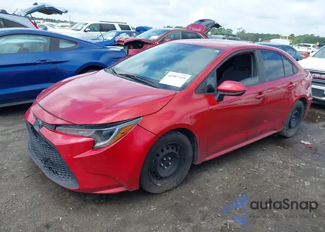 2021 Toyota Corolla Le из США, поврежденный, VIN 5YFEPMAE4MP189296